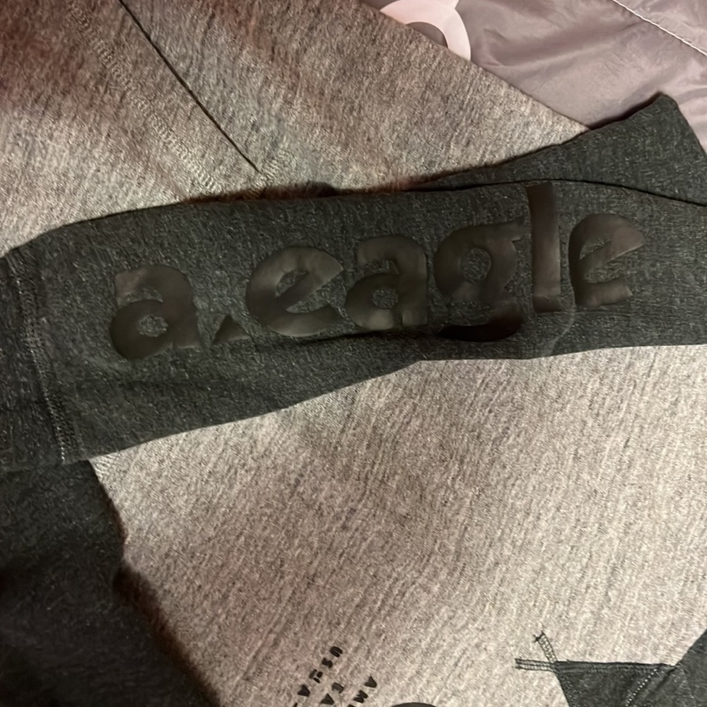 American Eagle Grey Hoodie - Picture 2 of 4